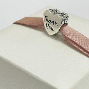 Pandora Thank You Exclusive Heart Charm
